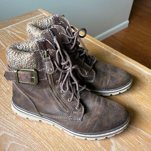 Cliffs Combat Boots | Brown | 7